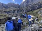 Mountain hiking in Wales