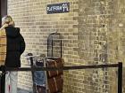 Platform 9 3/4 is a real place in King's Cross Station