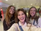 The first picture of me and my roommates together, in the airport after arriving in London