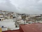 The buildings in the northern city of Tetouan, Morocco 