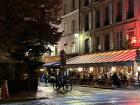 Paris at night, near Saint Germain 