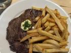 "Steak Frites" (a French classic!) 