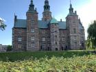 A small castle, still patrolled by security guards, in Denmark