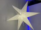 This paper star with lights can be seen on many windows around Sweden during the holidays 