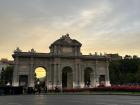 Puerta de Alcala, a ten minute walk from Gran Via! 