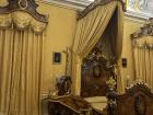 This bedroom inside the Palacio Royal de Aranjuez had such beautiful decor!