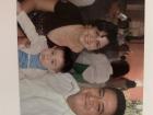 Gustavo as a baby with his parents