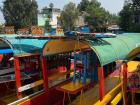 Boats in Xochimilco, Mexico City