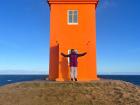 Lighthouse on Grímsey Island