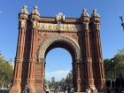 The Arc de Triomf is a historical landmark near me that was built for the 1888 World Fair in Barcelona