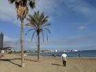 Barceloneta, a beach created with imported sand