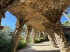 Interesting stone arches found throughout Park Güell