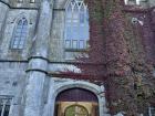 Standing in front of the Quadrangle, the most iconic and oldest building at the University of Galway (built in 1845)