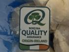 This seal can be seen all over the grocery store and indicates that the produce was grown in Ireland!