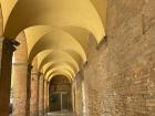 On my walks, I can’t help but marvel at the beautiful marble floors and tall arches.