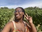 When exploring the vineyard, I can't help but have a smile on my face.