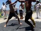 Weapons are also sometimes used in capoeira.