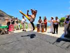 This was taken during my first time seeing capoeira performed. 