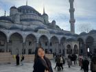 Here I am, in front of the Blue Mosque in Istanbul, Turkey.