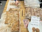 Remember fika? My department gave out free cinnamon buns on National Cinnamon Bun Day.