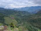 The beautiful jungle/mountain landscape