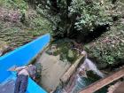 Subterranean stream that provides water for town