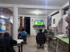 The family restaurant is busy during big soccer games