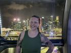The perfect way to round out my trip to Singapore was seeing the city lights from the Singapore Flyer Ferris wheel
