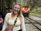 One of the most fun parts of this trip was that we had to take a train to get into the forest! It was straight out of a fairytale book