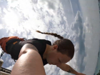 This is me once I was free falling during my bungee jump! This was my favorite part because it felt unbelievably cool
