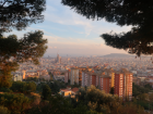 Sunset over Barcelona!