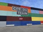 The entrance into the Cité du Train