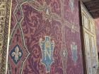 Icon of Napoleon III who visited the Parliament in "La Grand'Chambre," added after the fire in 1994