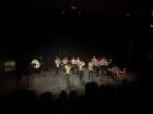 Members of the ENS Rennes orchestra perform at the InterQ.