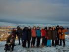 My host family and I went to the top of the world in Tromsø, Norway!