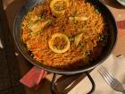 Fideuà is a Spanish seafood pasta.