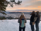 Here we are, looking down on the valley where I live.