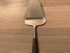 Cheese doesn't come pre-sliced in Norway. Instead, we use this nifty cheese slicer called an ostehøvel.