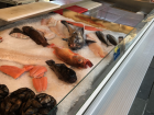 A scene from a fish market in the coastal city of Bergen.