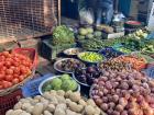 This is the local market where I buy fruits and vegetables.