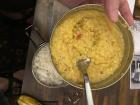 Here is my (very sad) attempt at yellow dal— I'm working on it! 