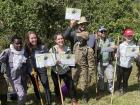 My group with our trackers and guides after the trek