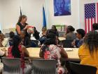 My first day of the Female Professional Development seminar at the U.S. Embassy