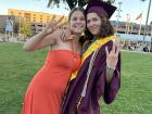 My sister Emmy and my college graduation! 