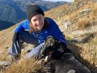 Our dog friend who followed us to the top of the peak!