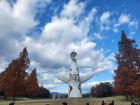 You can see this tower at the Osaka Expo Commemorative park--Expo 2025 will be held in Osaka!