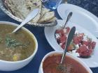 A delicious lunch in Udaipur