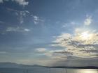 A sunrise in Çeşme, where I took my final trip in Türkiye.
