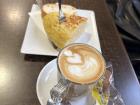 The café con leche and tortilla I snacked on while writing this logbook