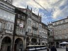 The tourist train spotted in Ourense